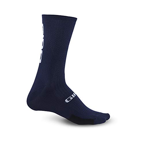 Giro Chaussettes de Cyclisme Unisexes pour Adultes - Minuit (2021), Petit