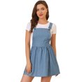 thumbnail image 1 of INSPIRE CHIC Robe Salopette Mini Mignonne pour Femmes à Bretelles d'Épaule Ajustables, 1 of 6