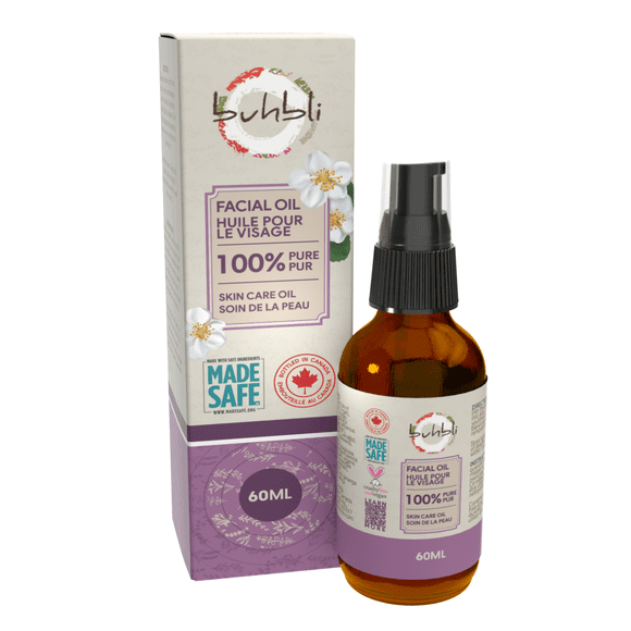 Buhbli Brands - Facial Oil, 60ml, 100% Pure & Natural - Bottled in Canada