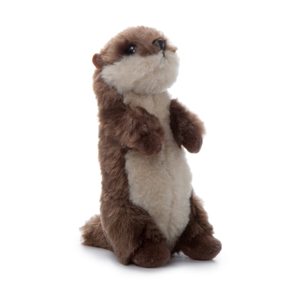 The Petting Zoo Loutre de Rivière en Peluche, Cadeau pour Enfants, Onez Babiez Sauvage, Animaux Sauvages, Jouet en Peluche Loutre de Rivière 6 Pouces
