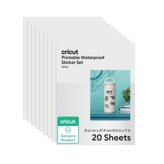 Ensemble d'autocollants imperméables et imprimables Cricut™