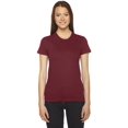 thumbnail image 2 of Women’s Fine Jersey Tee, M, Cranberry, 2 of 4