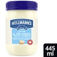 thumbnail image 1 of Vinaigrette de type mayonnaise légère Hellmann’s ½ moins de matières grasses, avec œufs de poules élevées en liberté au Canada et huile de canola, pot de 445 mL, 1 of 10