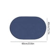 thumbnail image 4 of Feltree Premium Diatomite Bath Mat for Bathroom, Non-Slip Absorbent Floor Mat, Fast Drying, Oval Shape, 16x24 Inches, 4 of 7