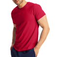 thumbnail image 5 of Hanes T-Shirt à Manches Courtes Col Rond X-Temp pour Hommes Lot de 2, S, Rouge Profond, 5 of 5