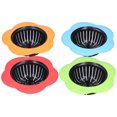 thumbnail image 2 of Attrape-Cheveux, 4 Pcs Drain d'Évier Antidérapant pour Salle de Bain pour Buanderie pour Cuisine, 2 of 8