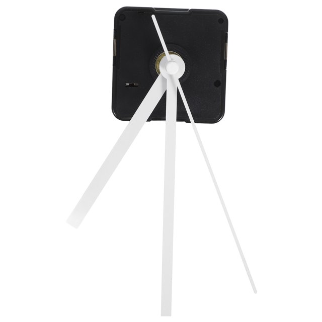 Miangastore Durable Silent Clock Movement Mechanism for Kitchen Decoration Easy to Install White Plastic & Aluminum 6.7 Inches