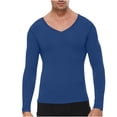 thumbnail image 2 of QIPOPIQ Thermal Shirts for Men Long Sleeve Thermal Compression Shirts for Men Base Layer Cold Weather Clearance, 2 of 9