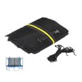 thumbnail image 1 of Trampoline Netting Replacement 10ft Enclosure Trampoline Safety Net with Adjustable Straps and 2 Zippers Weather-Resistant Trampoline Net for 8 Straight Poles Round Frame Trampolines Net Only, 1 of 8