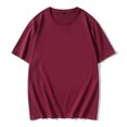 thumbnail image 1 of CEHVOM Summer Men's Round Neck T-shirt Mercerized Cotton Short Sleeve, 1 of 3