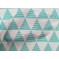 thumbnail image 5 of oneOone Cotton Poplin Fabric Triangle Geometric Print Fabric By The Yard 56 Inch Wide, 5 of 5