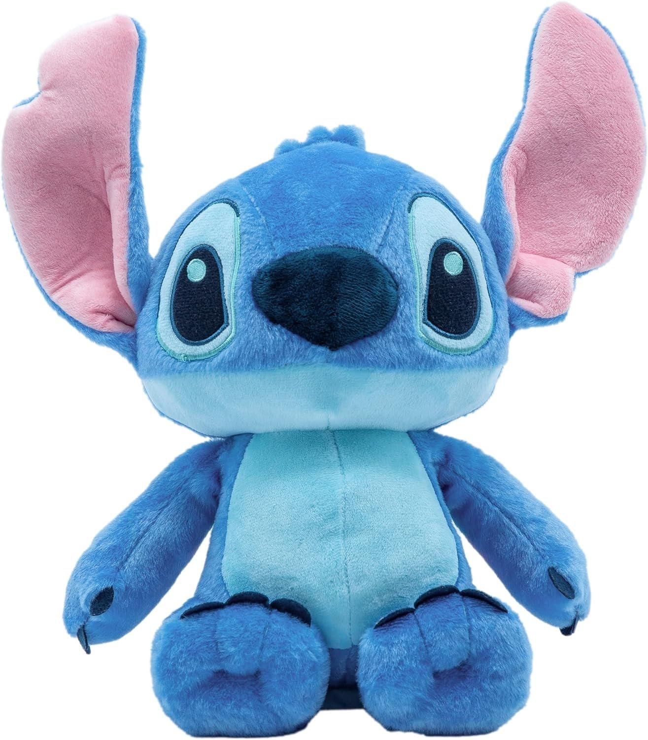Kids Preferred Disney Baby Lilo & Stitch Soft Huggable Stuffed Animal Cute Plush Toy for Toddler Boys and Girls, Gift for Kids, Blue Stitch 15 Inches