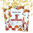 thumbnail image 2 of Darling Souvenir Multicolor Birthday Invitation Card 28 Pcs Fill or Write In Blank Invites Printable Party Supplies 5 x 7 Inches, 2 of 5