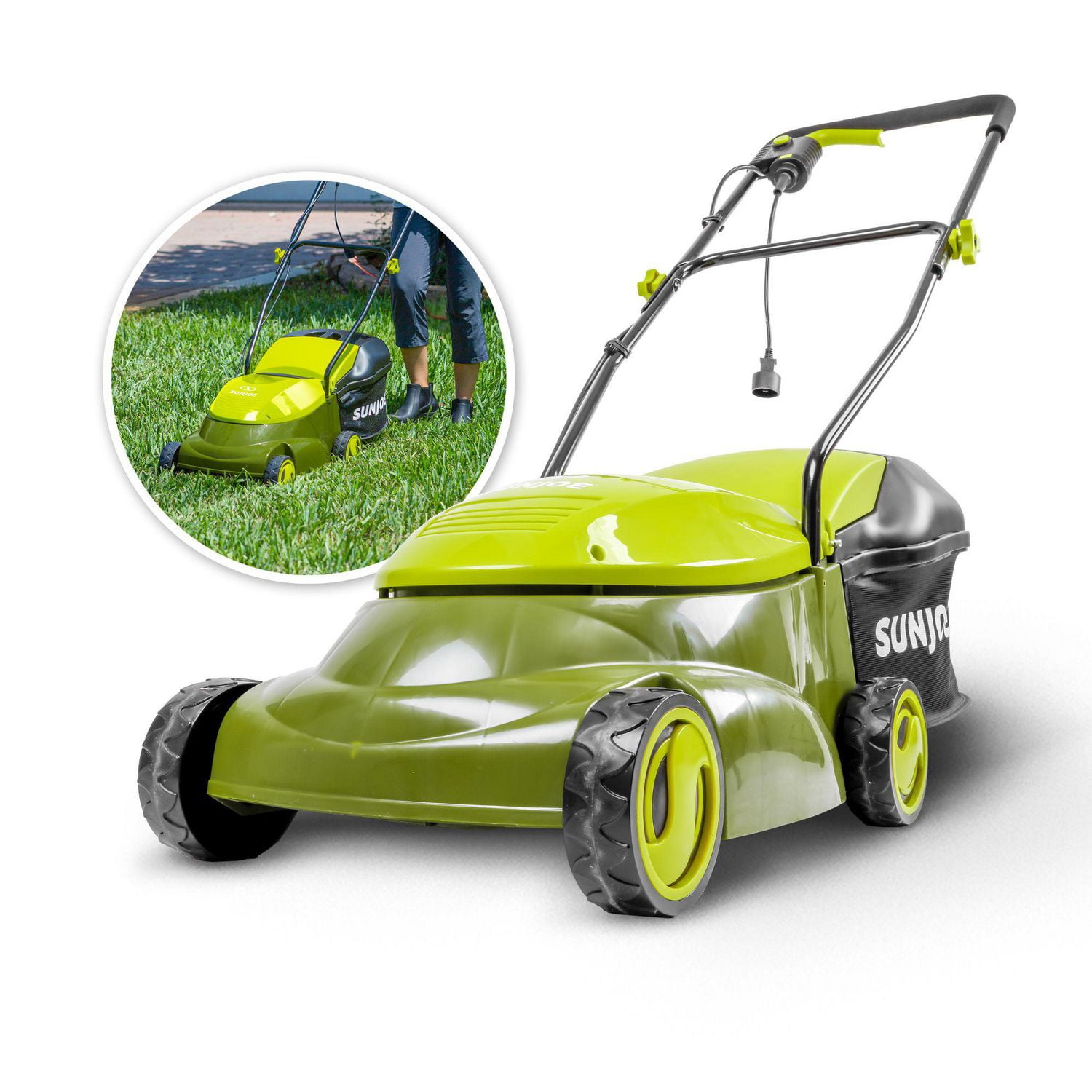 Sun Joe MJ401E Tondeuse à gazon électrique 14 po Mow Joe