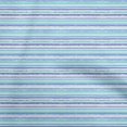 thumbnail image 1 of oneOone Cotton Cambric Light Blue Fabric Geometric Overlapping Stripes Craft Projects Decor Fabric Printed By The Yard 56 Inch Wide, 1 of 4