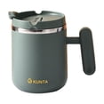 thumbnail image 2 of Offre Spéciale! Tasse en Acier Inoxydable avec Couvercle et Poignée 450 ml Tasse Réutilisable à Double Isolation pour la Maison, le Bureau et le Voyage Tasses à Café Tasses pour le Déjeuner, 2 of 6