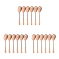 thumbnail image 1 of Wweixi 6pieces Lightweight And Portable Stainless Steel Set For Easy Dining On Go Stainless Steel Spoons Easy To Clean Rose Gold 3Set, 1 of 6
