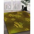 thumbnail image 3 of Ahgly Company Tapis d'Intérieur Rectangulaire Transitionnel Brun Boulanger Lavable à la Machine, 2 Pieds x 5 Pieds, 3 of 7