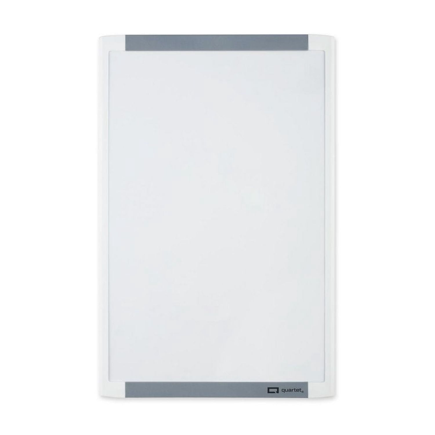 Quartet Magnetic Dry-Erase Board, Plastic Frame, Whiteboard, 17” x 11”