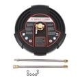 thumbnail image 2 of Pressure Washer Surface Cleaner, Surface Cleaning Washer 1/4 Inch Interface with 2 Extension Wands for Driveways, 2 of 7
