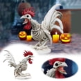 thumbnail image 2 of Rooster Resin Desktop Ornament Decoration for Festive Home ,2 Pack, 2 of 8