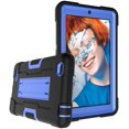 thumbnail image 1 of Mignova Étui pour Tablette Walmart Onn 7 Pouces, Étui Hybride Robuste Antichute et Résistant aux Chocs (avec Support Intégré), pour Tablette Android Walmart Onn 7 Pouces (100005206) Étui (Noir/bleu), 1 of 7