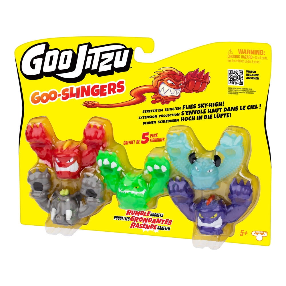 Goo Jit Zu Slingers 5 Pack Rumble Rockets