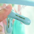 thumbnail image 3 of ZheElen Plastic Clothes Hanger Coat Hanger Laundry Storage Drying Hanger with 8 Clips, 3 of 9