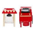 thumbnail image 3 of Popcorn Machine, Popcorn Maker, Automatic Popcorn Machine for Home, Red Retro Model, for Birthday and Party, 3 of 7