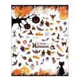 thumbnail image 1 of Art Sticker Nail Nail Witch Bat Pumpkin Halloween Decal, 1 of 7