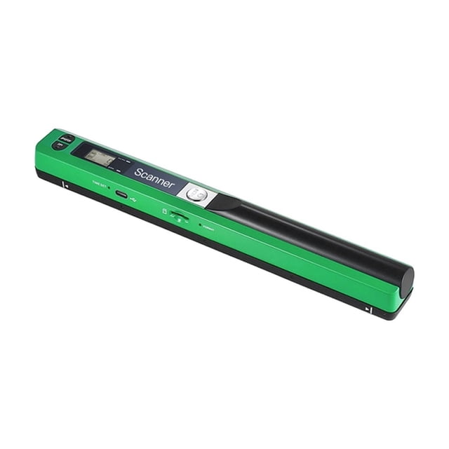 Numériseur A4 Portable Mini pour Documents, Numériseur d'Images de Documents au Format JPG/PDF Iscan à Main, Numériseur de Texte pour Livres A4 Écran LCD, Installation Sans Fil Facile