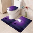 thumbnail image 1 of Yhmxh Bathroom Rugs Bathroom Super Absorbent Bats Floor Mat Three-piece Bathroom Non-slip Mat U-shaped Floor Mat Toilet Seat Mat Living Room Rug Bath Mat, 1 of 6