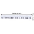 thumbnail image 2 of 88 Key Keyboard Piano Finger Simulation Practice Guide Teaching Aid Note Chart, 2 of 9