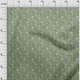 thumbnail image 3 of oneOone Tissu Polyester Spandex Vert Pâle Fruits Matière de Robe Tissu Imprimé Tissu au Mètre 56 Pouces de Large, 3 of 4