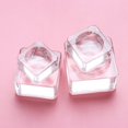 thumbnail image 4 of Palette de Colle pour Cils Cristal Verre Pierre de Colle pour Cils pour Extension de Faux Cils Support de Colle pour Cils Coussinet Base de Faux Cils, 4 of 5