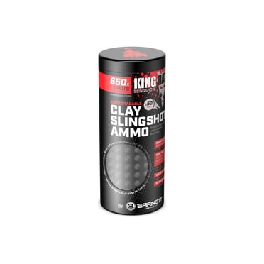 Barnett King Rat Munitions pour lance-pierres en argile