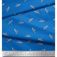thumbnail image 3 of Soimoi Polyester Crepe Fabric Shoes Men Printed Craft Fabric by The Yard 52 Inch Wide, 3 of 3