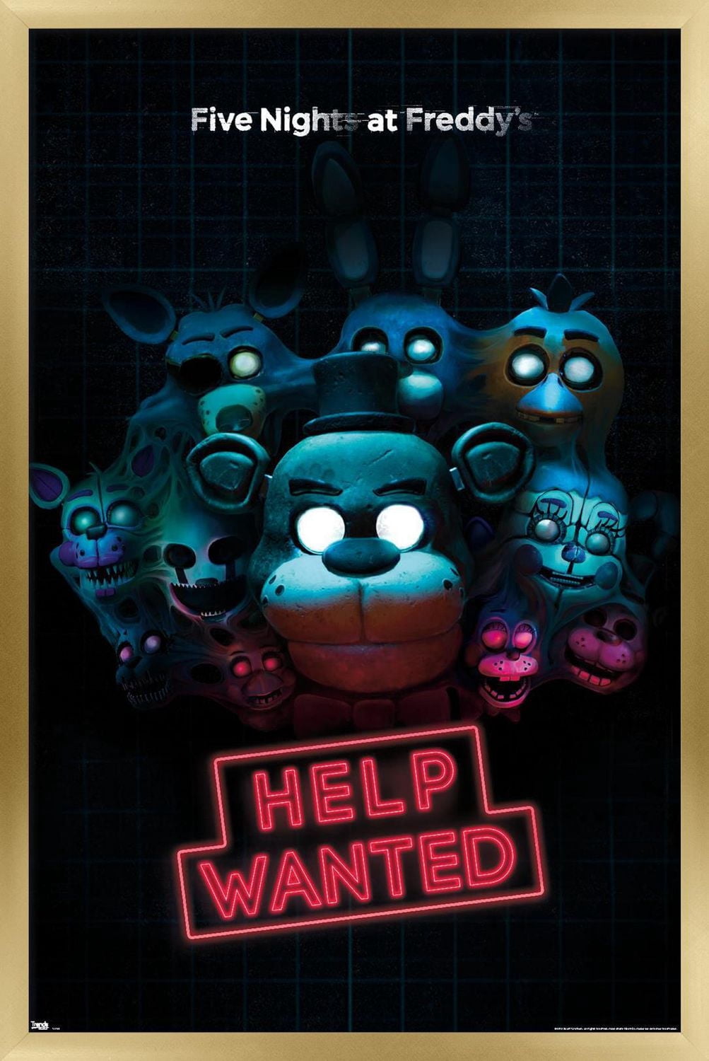 Five Nights at Freddy's - Help Wanted Wall Poster, 22.375" x 34"