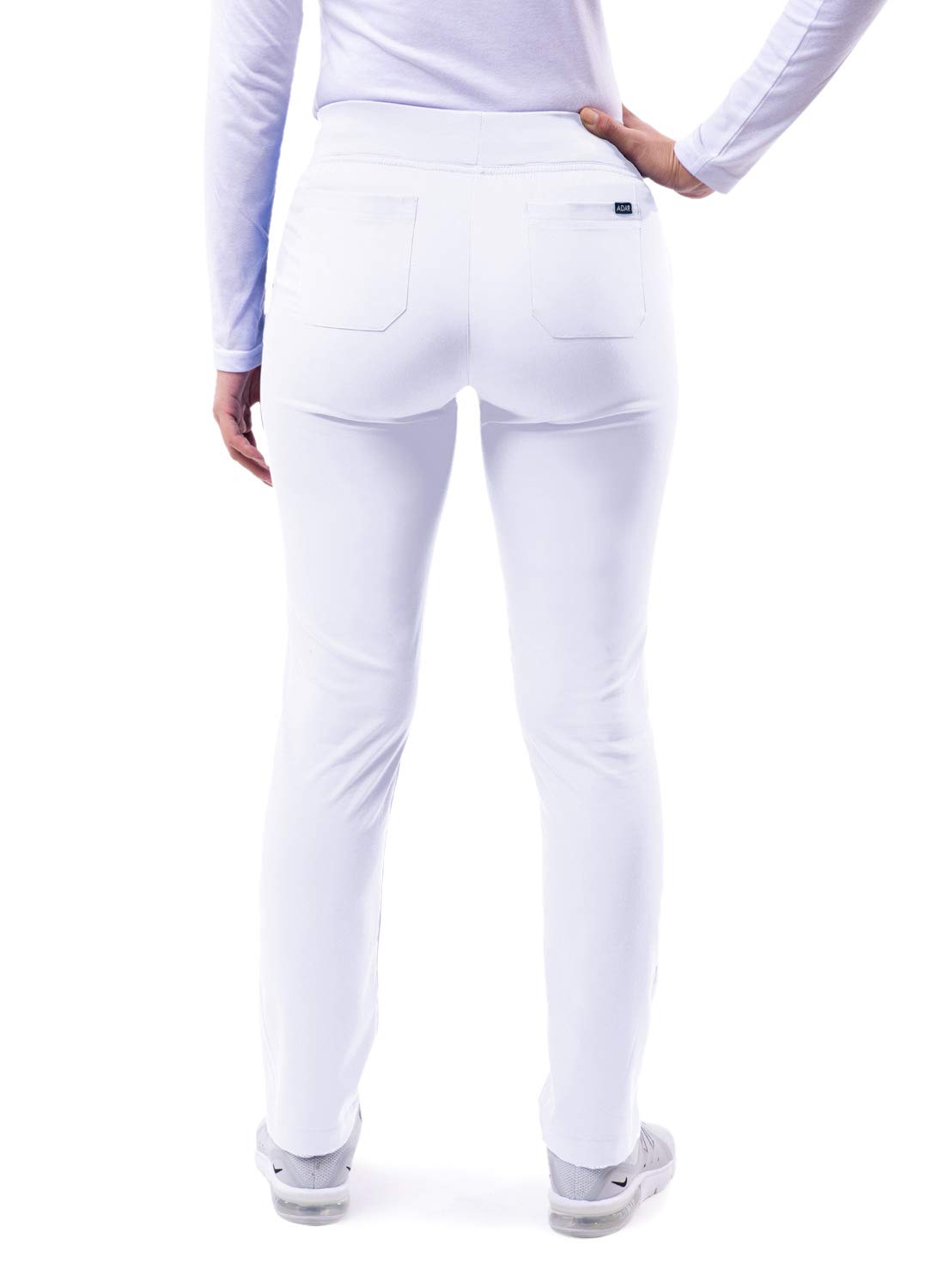 Adar Pro Sarraus pour Femmes - Pantalon de Sarrau de Yoga Ajusté