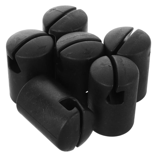 Miangastore 6pcs Small Trampoline Rod Covers Trampoline Poles Covers Professional Rod Covers Plastic Trampoline Pole Caps Heavy Duty Trampoline Pole Covers Replacement Trampoline Pats