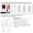 thumbnail image 4 of QunButy Men's Swim Trunk Knee Length Volley Comfort Liner Solid Quick Dry Board Shorts Bathing Suit Swimsuit, 4 of 4
