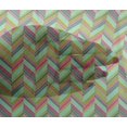thumbnail image 4 of oneOone Viscose Chiffon Fabric Herringbone Geometric Fabric Prints By Yard 42 Inch Wide, 4 of 4