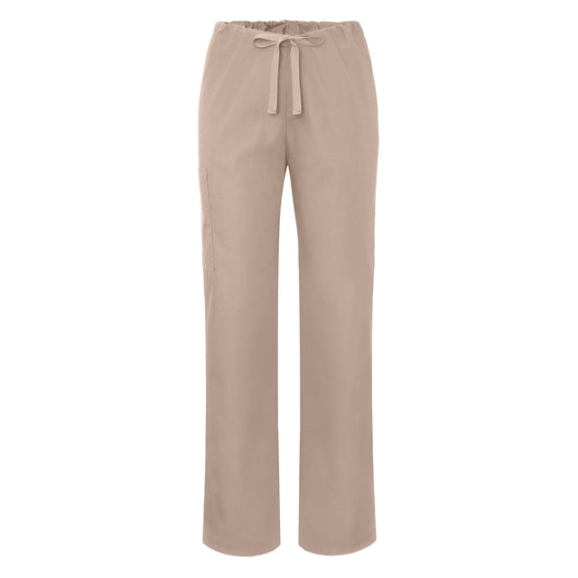 Adar Uniforms Unisex Natural-Rise Drawstring Tapered Leg Pants Petite
