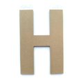 thumbnail image 1 of Lerman decor's wood letter H, 1 of 4