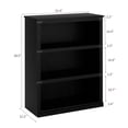 thumbnail image 5 of Yiwa Farmhouse Style Bookcase, Tall Rustic Wood Display Shelf with Open Storage for Home Office or Living Room, 5 of 5