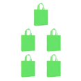 thumbnail image 2 of Maytalsory Nouveau Sac à Main Réutilisable en Gros Solide Sac Fourre-Tout de Magasinage Épicerie Éco Sacs Pliables Vert 5Ensemble, 2 of 6