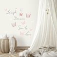 thumbnail image 1 of ROOMMATES BUTTERFLY DREAM W/3D CUTOUTS PEEL & STICK WALL DECALS, 1 of 2