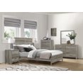 thumbnail image 3 of Topline Home Furnishings Weathered Grey 6pc King Bedroom Set, 3 of 7