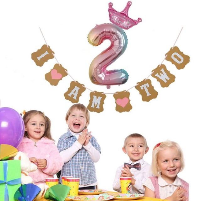 Used For Birthday Party Anniversary Celebration 32IN Number Decoration