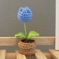 thumbnail image 4 of Finished Hand Woven Crochet Flower Non Braking Non Fading Crochet Flower for Table Home and Car Decoration, 4 of 6